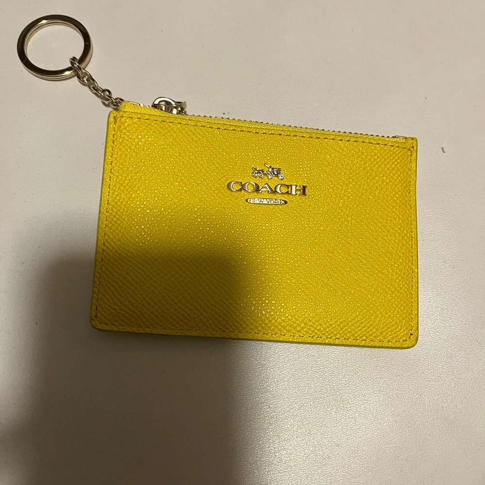Coach card holder